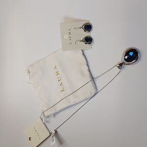 Laura earring and necklace set, NWT